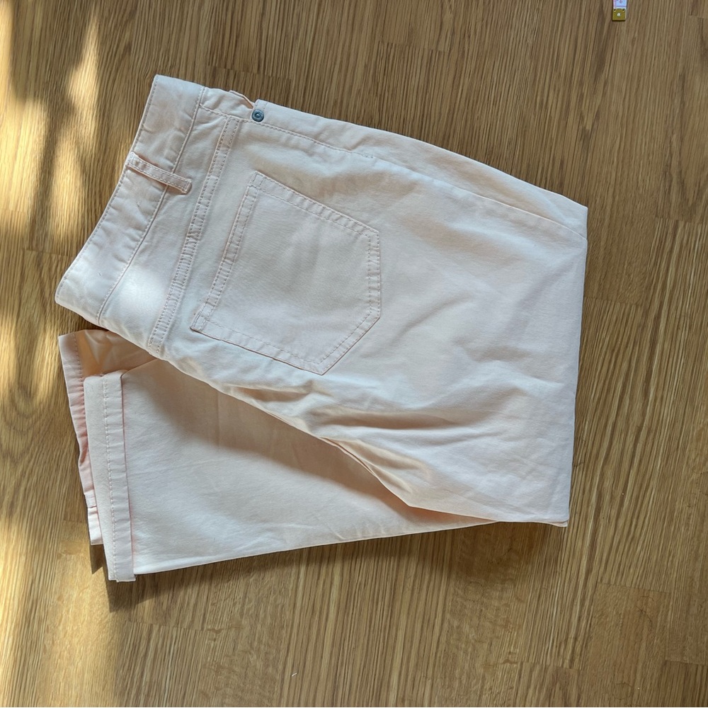 J. Jill Soft Peach Cropped Jeans